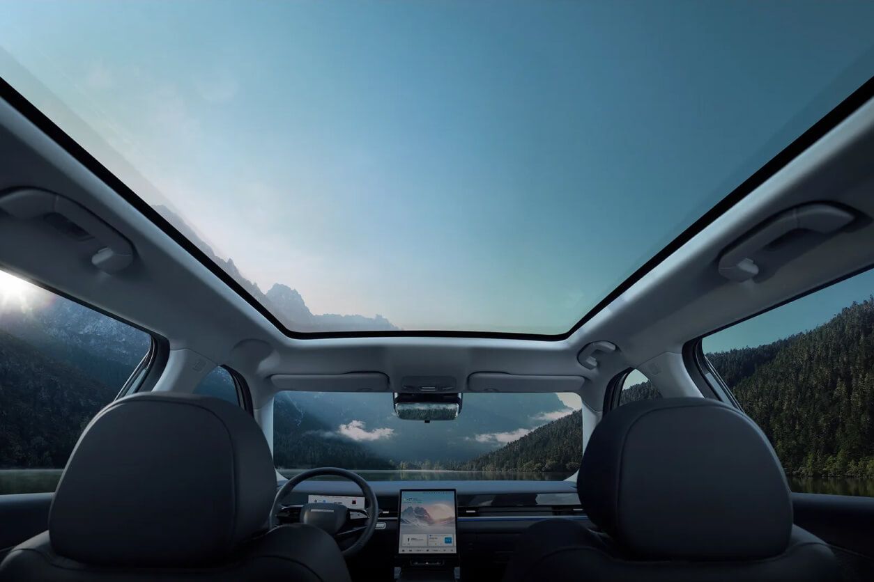 Techo corredizo panorámico de 1,45 m2